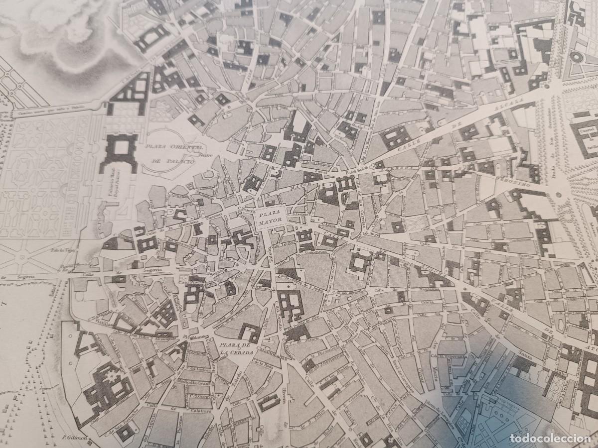 Arte: Mapa de Madrid- ca 1840. SDUK - Foto 10