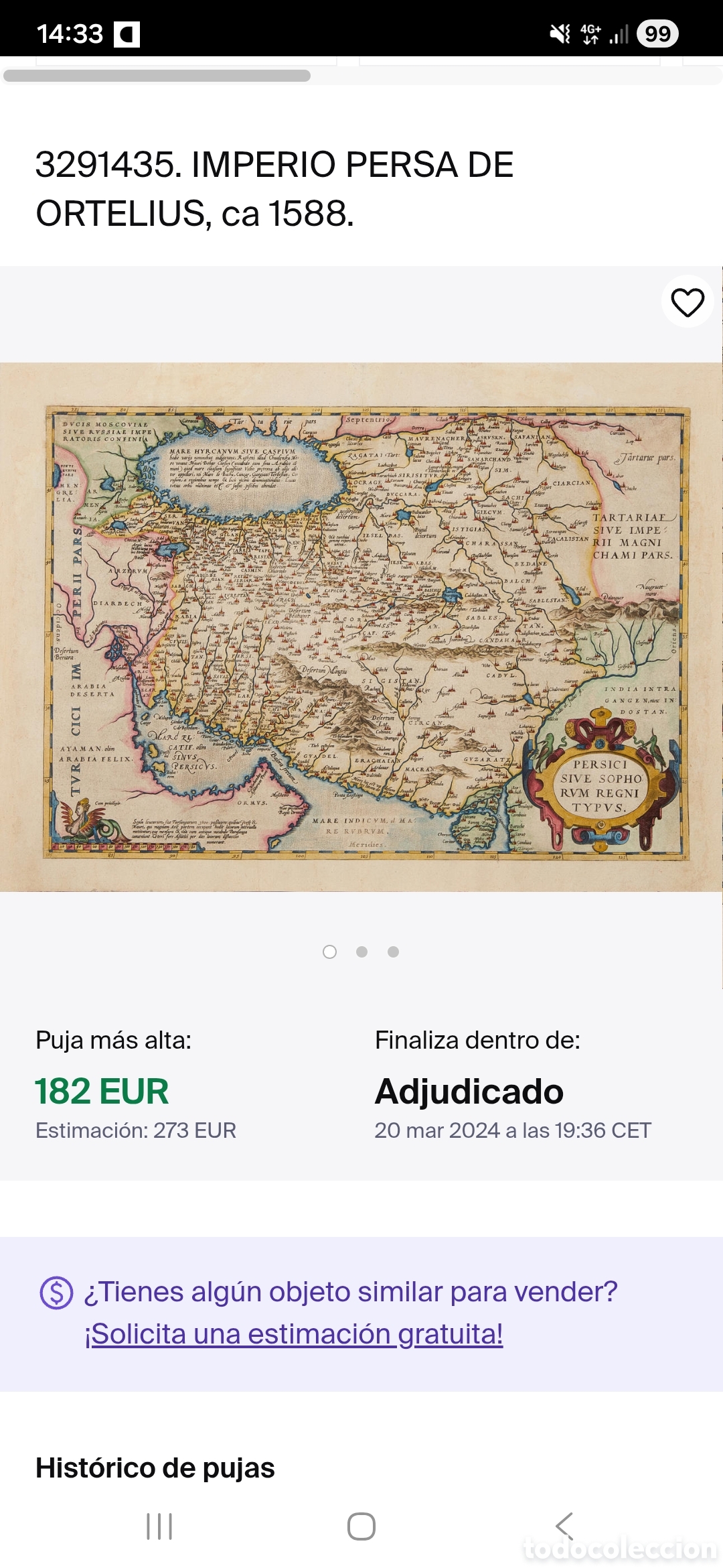 Arte: Mapa Imperio Persa zona persico - Foto 8