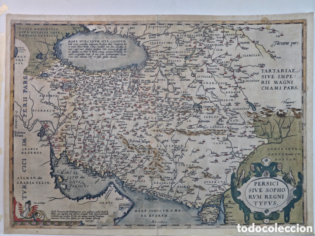 Arte: Mapa Imperio Persa zona persico - Foto 1