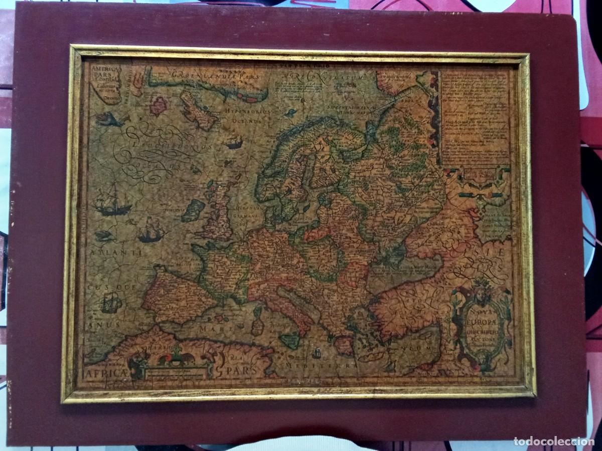 Art: edici&oacute;n facs&iacute;mil Nova Europae Descriptio / Atlas Minor / cart&oacute;grafo Jodocus Hondius (ver fotos)