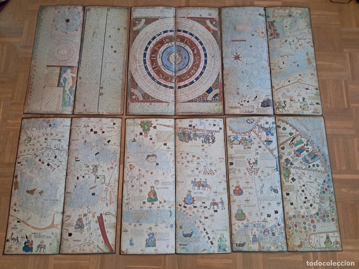 Arte: Atlas Catal&aacute;n Mapamundi 1375 Ebrisa