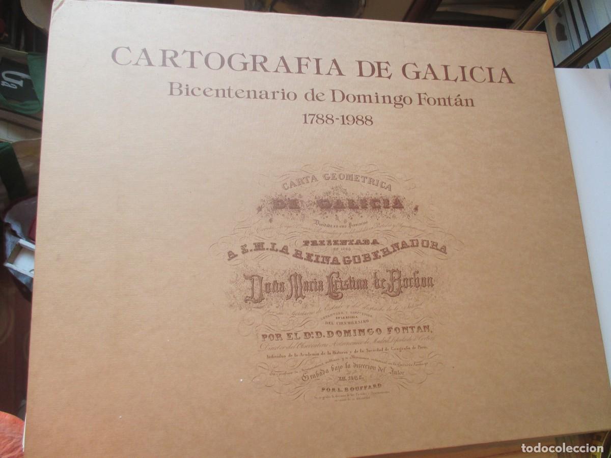 Arte: Cartograf&iacute;a de Galicia Bicentenario de Domingo Font&aacute;n 1788-1988 W41280