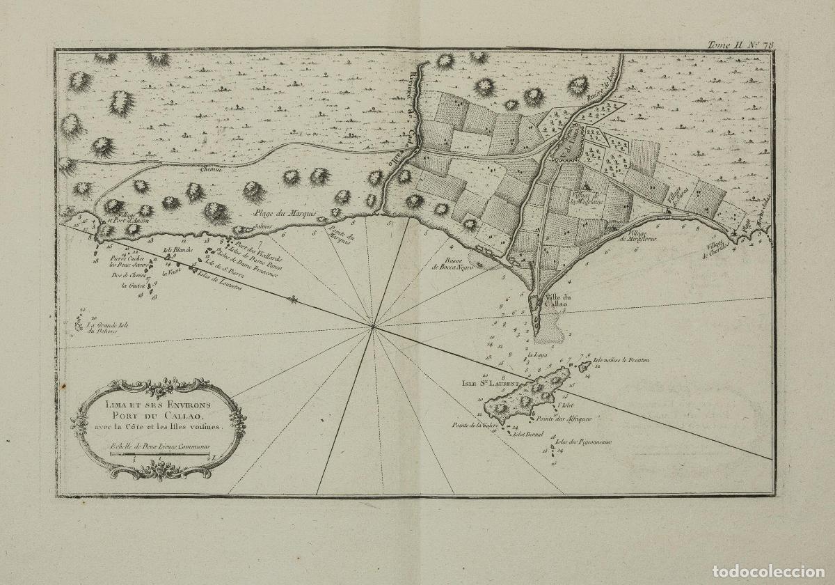 Kunst: Lima et ses environs Port du Callao - Bellin, Jacques Nicolas