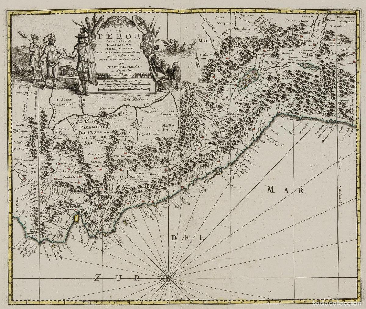 Arte: Le Perou Grand Pays de L'Amerique Meridionale - AA, Pieter van der