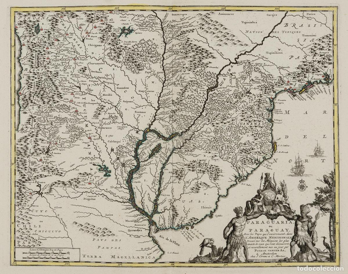 Arte: Paraguaria ou Paraguay - AA, Pieter van der