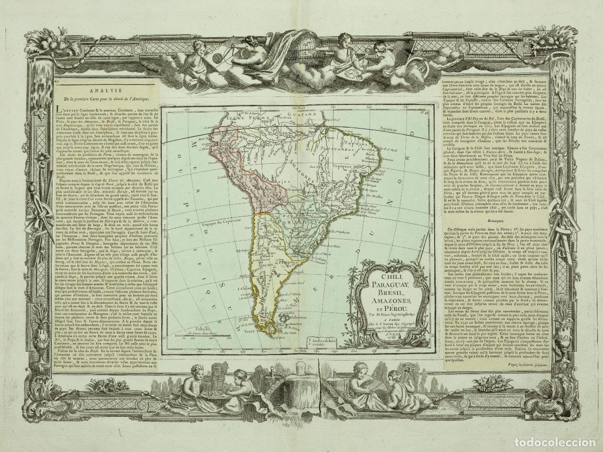 Art: Chili, Paraguay, Br&eacute;sil, Amazones et P&eacute;rou - Brion de la Tour, Louis