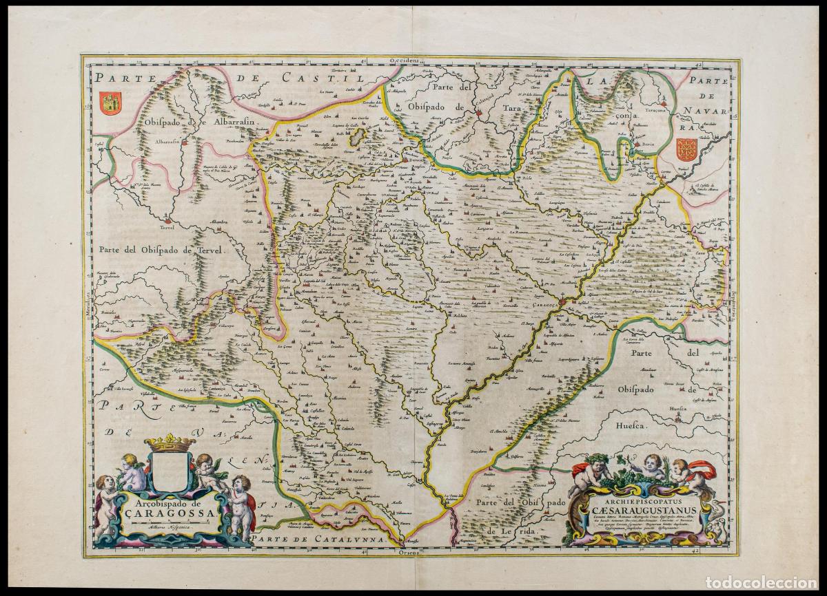 Arte: Ar&ccedil;obispado de &Ccedil;aragossa - Hondius, Henricus