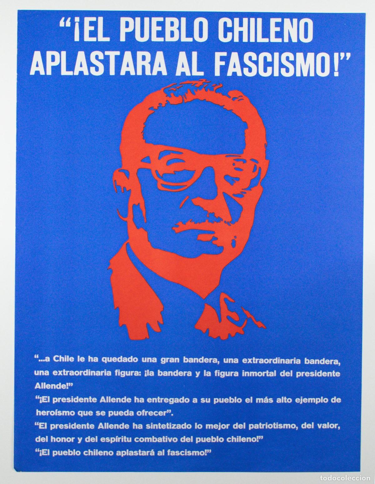 Arte: El pueblo chileno aplastar&aacute; al fascismo - S.A.