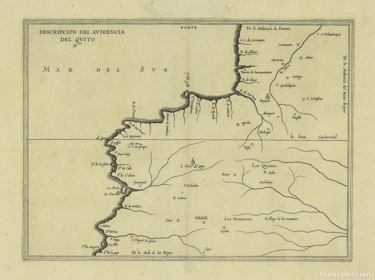 Art: Descripcion del Audiencia del Quito - Herrera y Tordesillas, Antonio de