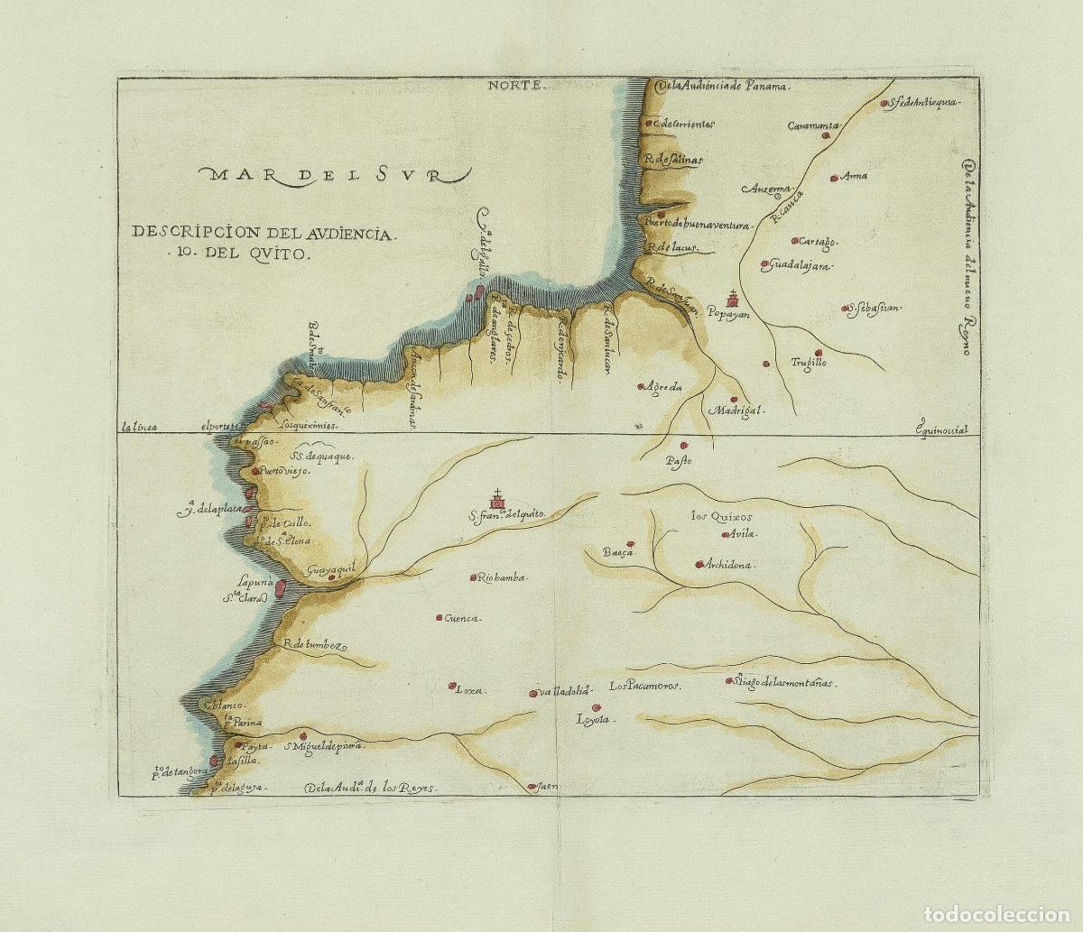 Art: Descripcion del Audiencia del Quito - Herrera y Tordesillas, Antonio de