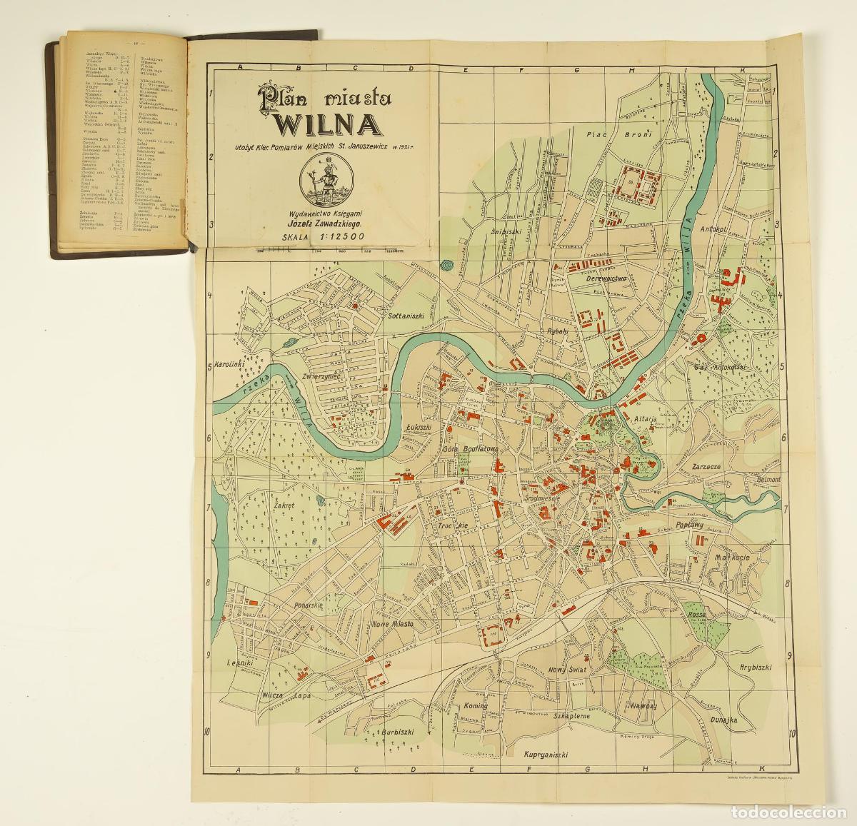 Art: Plan miast Wilna - Januszewicz, Stanisław