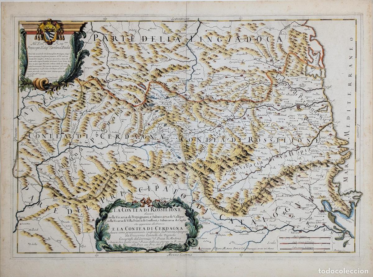 Art: La Contea di Rossilione divisa nella Vicaria di Perpignano, e Subvicaria di Valspir, e nella Vicaria