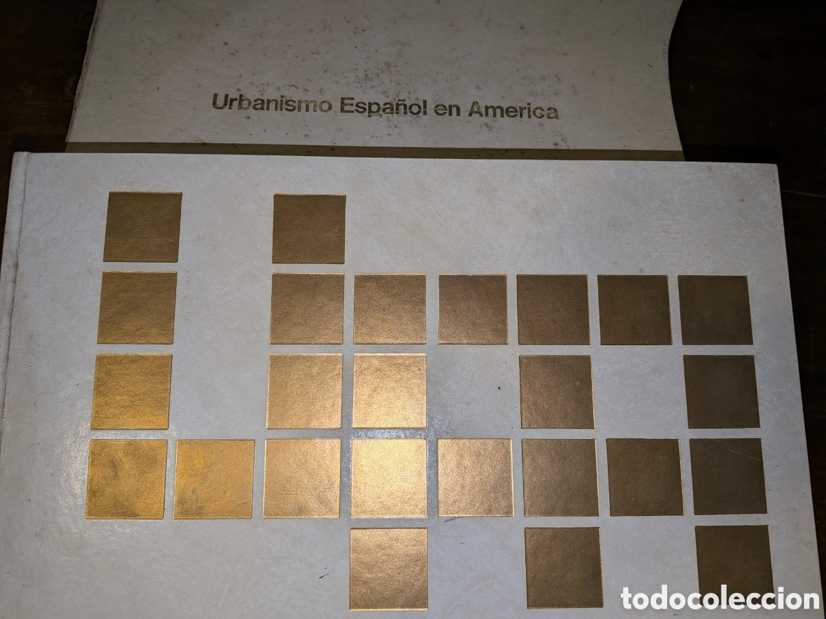Arte: Urbanismo espa&ntilde;ol en Am&eacute;rica importante libro 231 p&aacute;g con 115 mapas en folio apaisado