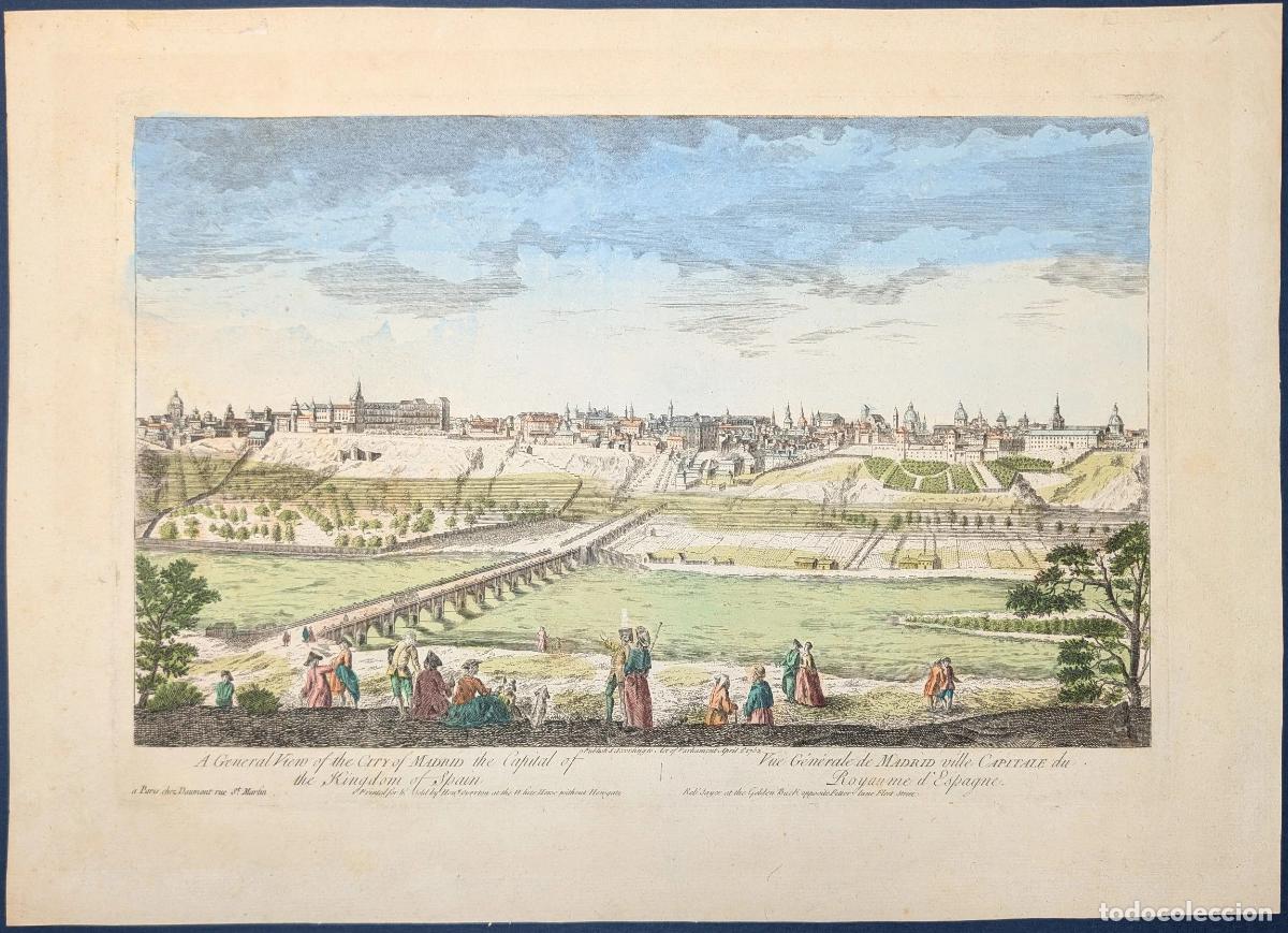 Art: Vista de Madrid, Espa&ntilde;a: A General View of the City of Madrid the Capital&hellip; Spain - Overton / Daumont