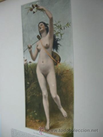 Arte: PORTAFOLIO DEL DESNUDO N&ordm; 1 AL N&ordm;5 Y N&ordm;11. PP.SG.XX. ART NOUVEAU. 12 PAG. CON BELLAS ILUSTRACIONES.