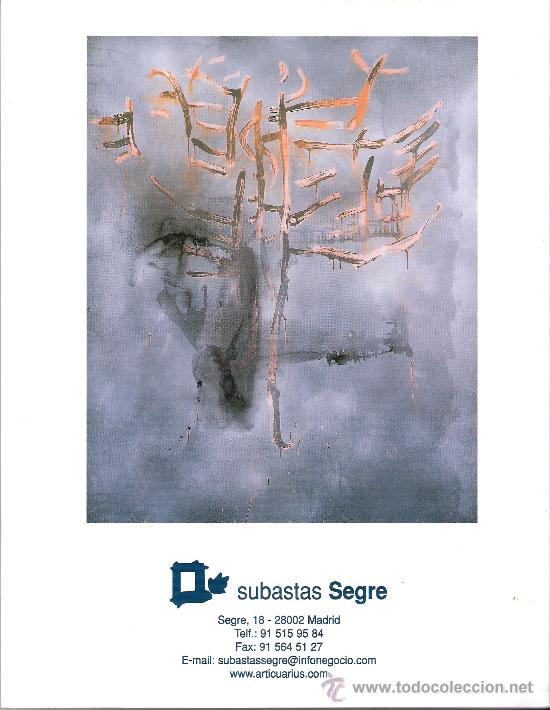 Arte: Catalogo. Subasta. Subastas Segre. Junio 2006. - Foto 2