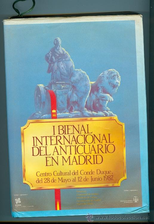 Arte: I BIENAL INTERNACIONAL DEL ANTICUARIO DE MADRID (1987)