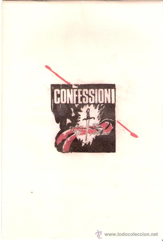 Art: Confessioni. Sabando. Mu&ntilde;oz Pestime. C&aacute;mara Oscura. Drammatici. Palacio Provincial Zaragoza. 1987.