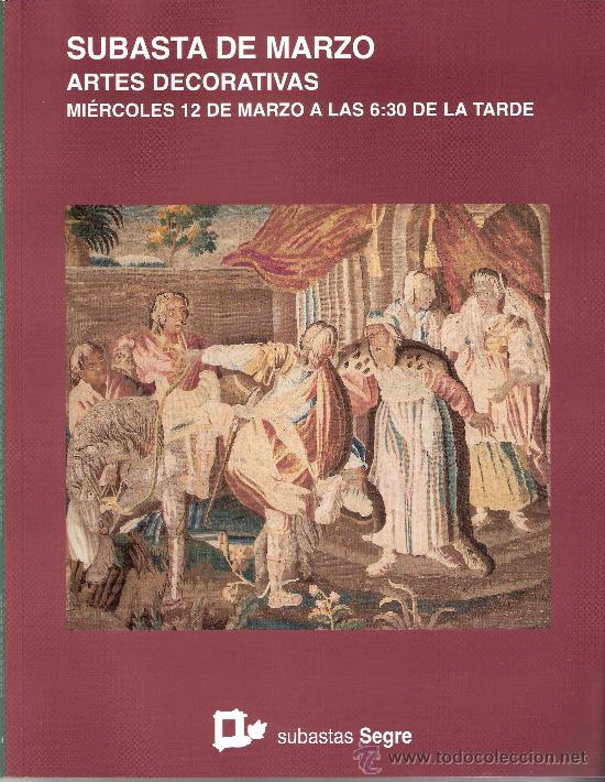 Kunst: Subastas Segre. Artes decorativas. N&ordm; 50. Marzo 2008. M&aacute;s fotos dentro.