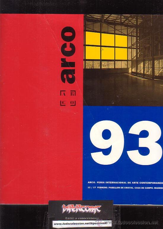 Kunst: ARCO 93 - 1993 , FERIA DE ARTE CONTEMPORANEO DE MADRID