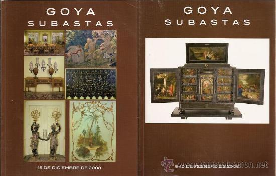 Arte: Dos cat&aacute;logos de Goya Subastas - Foto 1