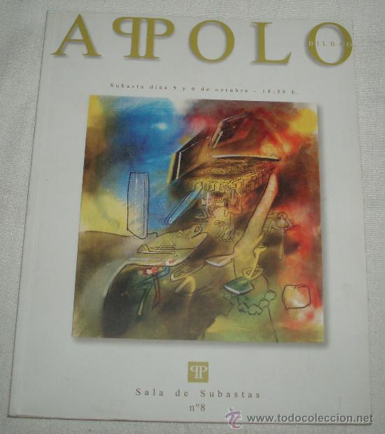 Art: precioso catalogo de subastas de arte Apolo n&ordm;8 a&ntilde;o 2005