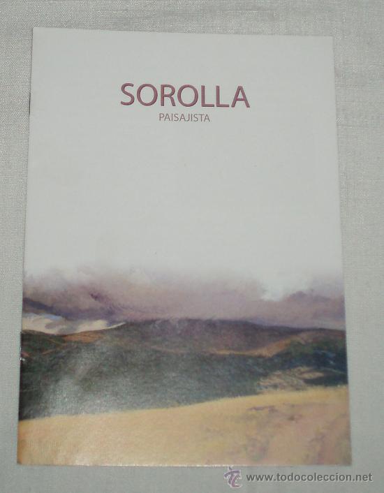 Art: Catalogo de Sorolla paisajista exposicion en caixanova en el a&ntilde;o 2000