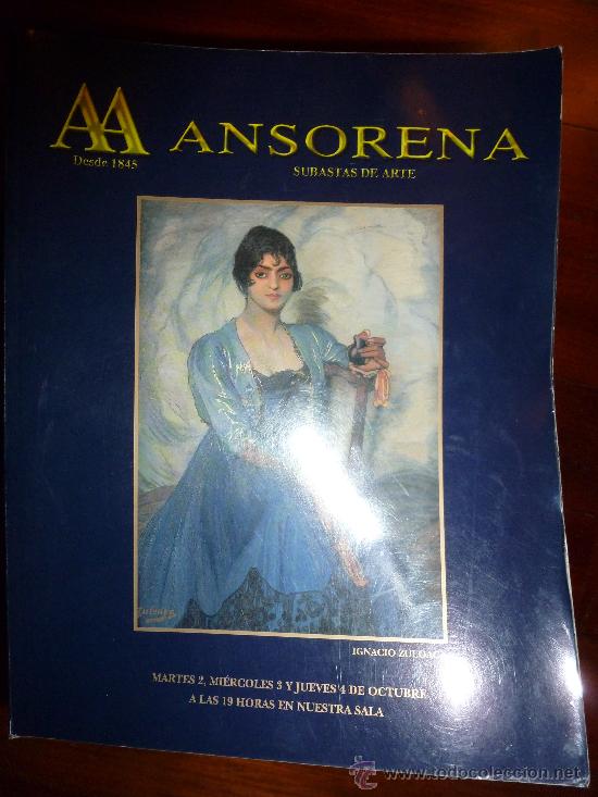 Arte: Catalogo subasta arte Ansorena - Foto 1