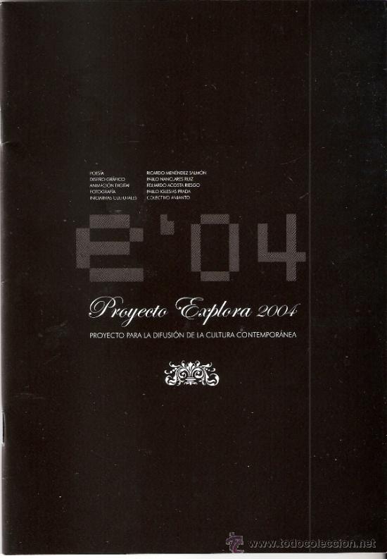 Arte: E'04. Proyecto Explora 2004.Difusi&oacute;n Cultura Contempor&aacute;nea.Cajastur.Colectivo Interferencias.