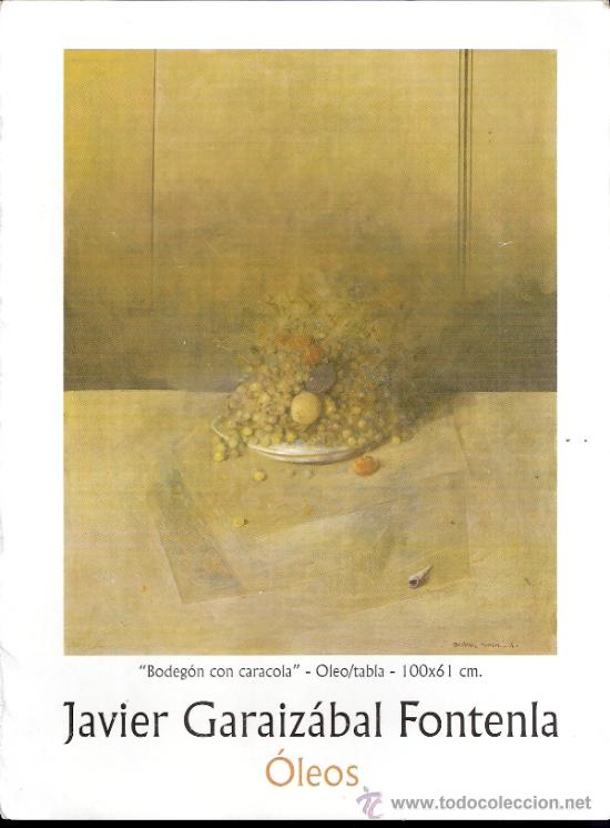 Art: Javier Garaiz&aacute;bal Fontela. Junio 2010.Galeria de Arte Monticelli.Gij&oacute;n.Tr&iacute;ptico.22x16'5 cmtr
