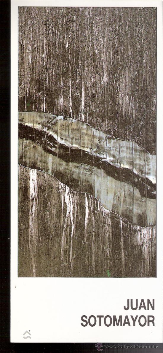 Arte: Juan Sotomayor.Horizontes.Octubre 1988.Galer&iacute;a Andrea Serrano.Tarjeta Inauguraci&oacute;n. 23x10 cmtrs.