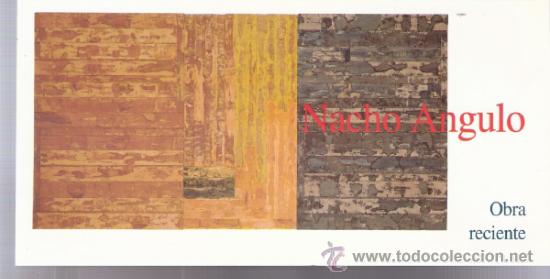 Arte: Nacho Angulo.Diciembre 1998.Galer&iacute;a Almirante.Tarjeta Inauguraci&oacute;n.21 x 10'5 cmtrs. Circulada.