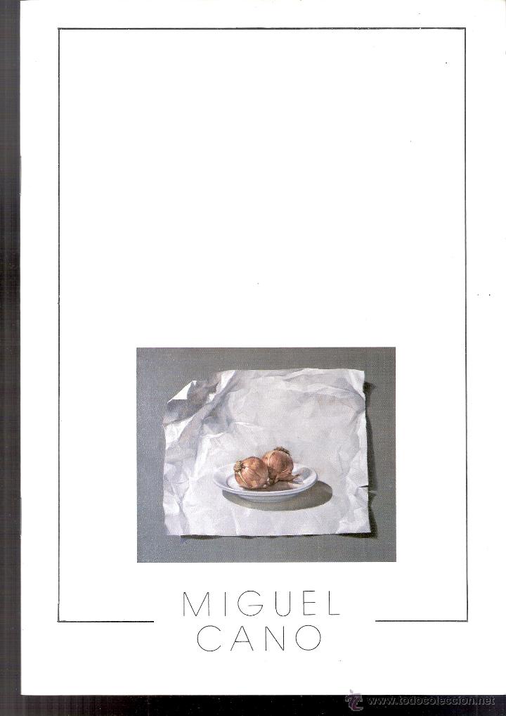 Kunst: Miguel Cano. Marzo 1985. Museo de Albacete.
