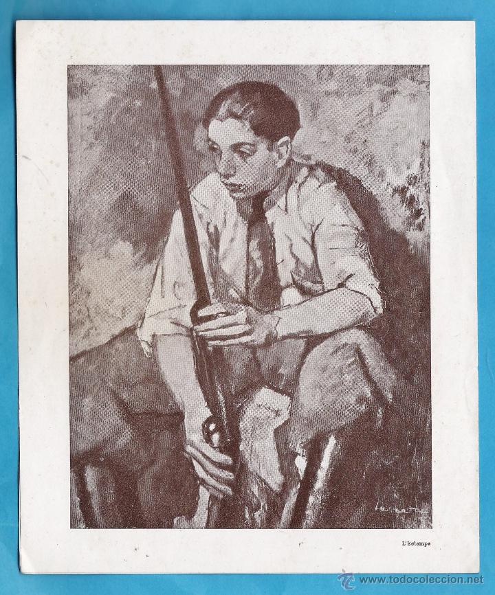 Arte: catalogo / invitacion - exposicion cinc anys de pintura - f. labarta - sala busquets - a&ntilde;o 1935