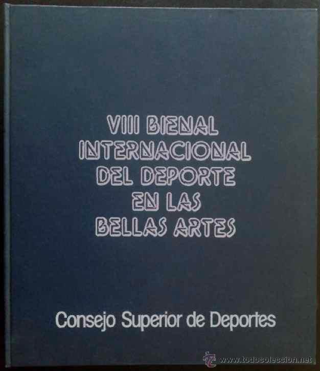 Arte: VIII BIENAL INTERNACIONAL DEL DEPORTE EN LAS BELLAS ARTES. LIBRO CON 80 DIAPOSITIVAS DE LAS OBRAS