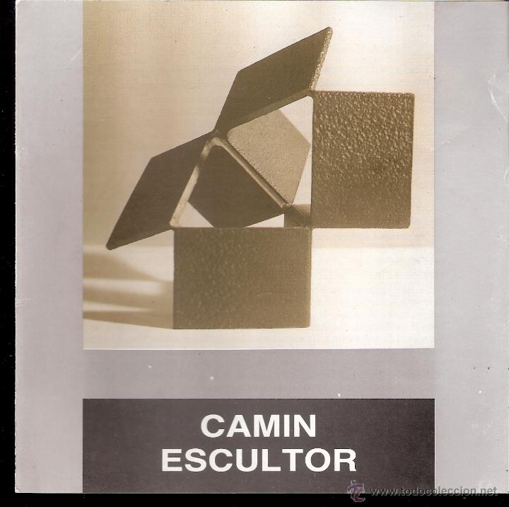 Art: Joaquin Rubio Camin. Noviembre 1991. Palacio Revillagigedo. Gij&oacute;n. 16 x 16 cmtrs. D&iacute;ptico.