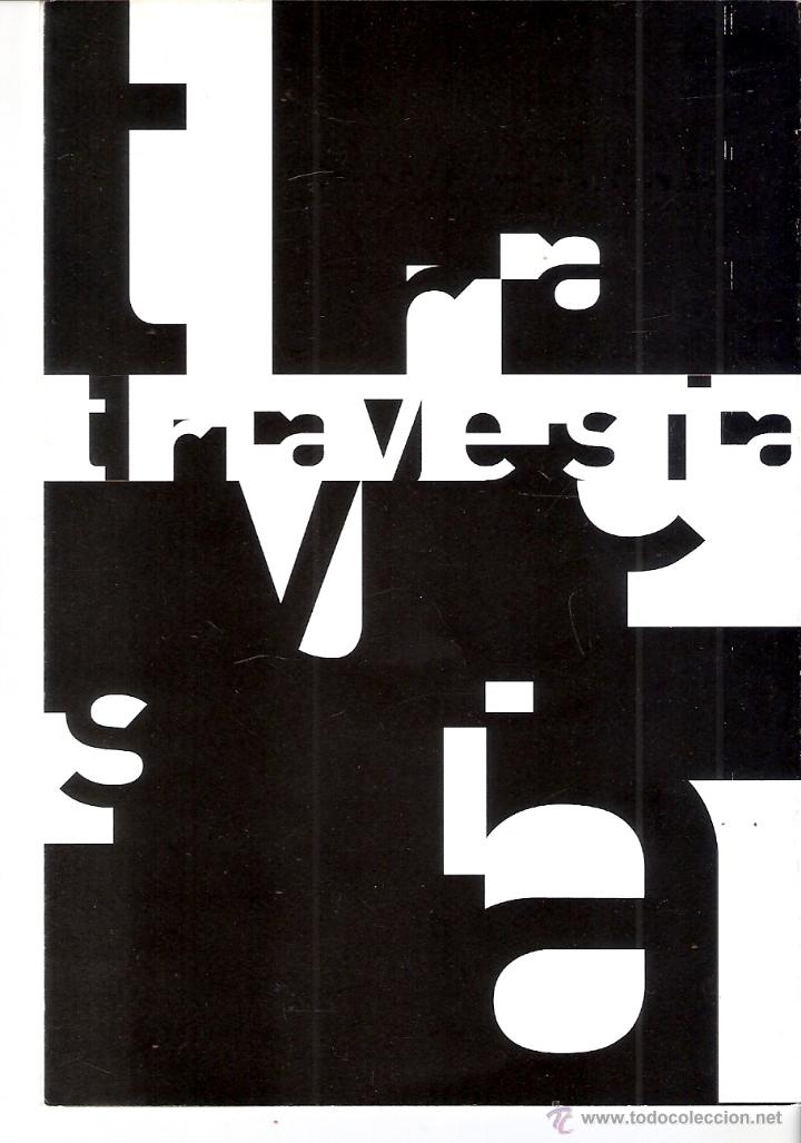 Kunst: Traves&iacute;a. El audiovisual aragon&eacute;s. Abril 2003. Palacio de S&aacute;stago. Zaragoza.Desplegable 16 x 11 cmtr