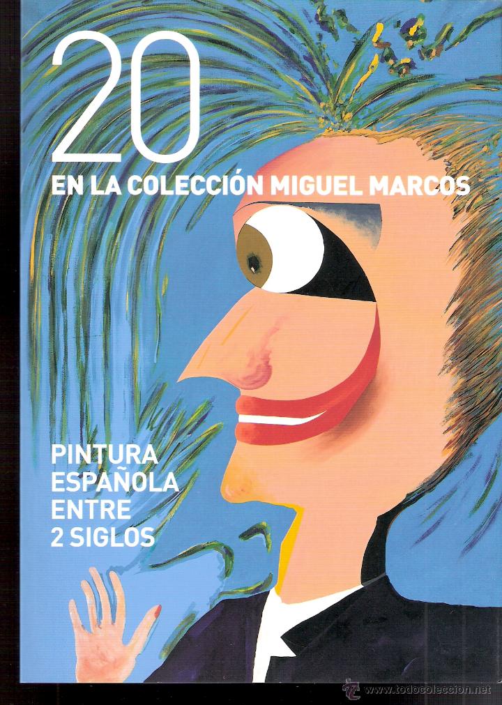 Kunst: 20 en la Colecci&oacute;n Miguel Marcos. Pintura espa&ntilde;ola entre 2 siglos. Diciembre 2008. Diptico invitacio