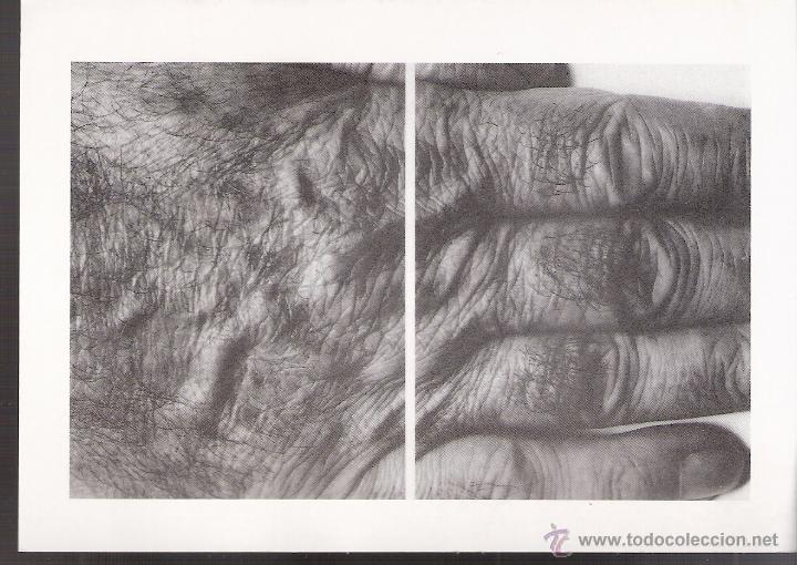 Kunst: John Coplans. Self portraits. Octubre 1996. Galer&iacute;a Spectrum. Zaragoza. Tarjeta de Inauguraci&oacute;n.