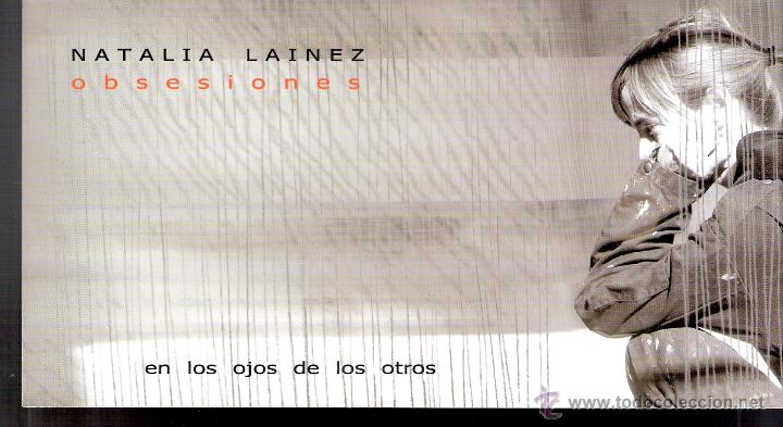 Kunst: Natalia Lainez. Marzo 2008. Galer&iacute;a Pepe Rebollo, Zaragoza.Tarjeta Inauguraci&oacute;n. 21x11 cmtrs.