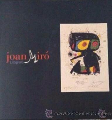 Arte: interesante CAT&Aacute;LOGO JOAN MIRO - Foto 1