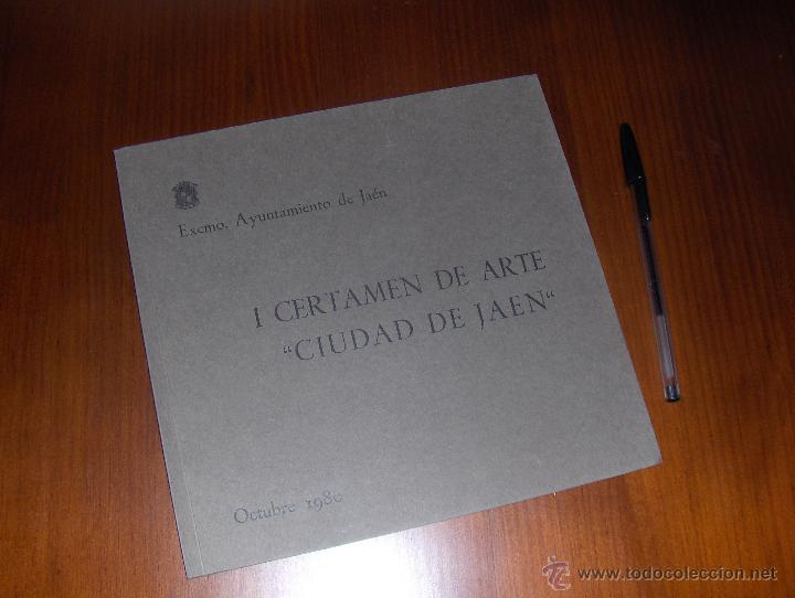 Arte: I CERTAMEN DE ARTE CIUDAD DE JAEN. MUSEO PROVINCIAL ARQUEOLOGICO 1980.
