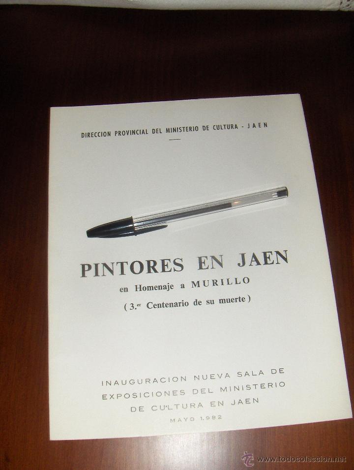 Kunst: PINTORES EN JAEN, HOMENAJE A MURILLO, 3&ordm; CENTENARIO. MINISTERIO DE CULTURA 1982.