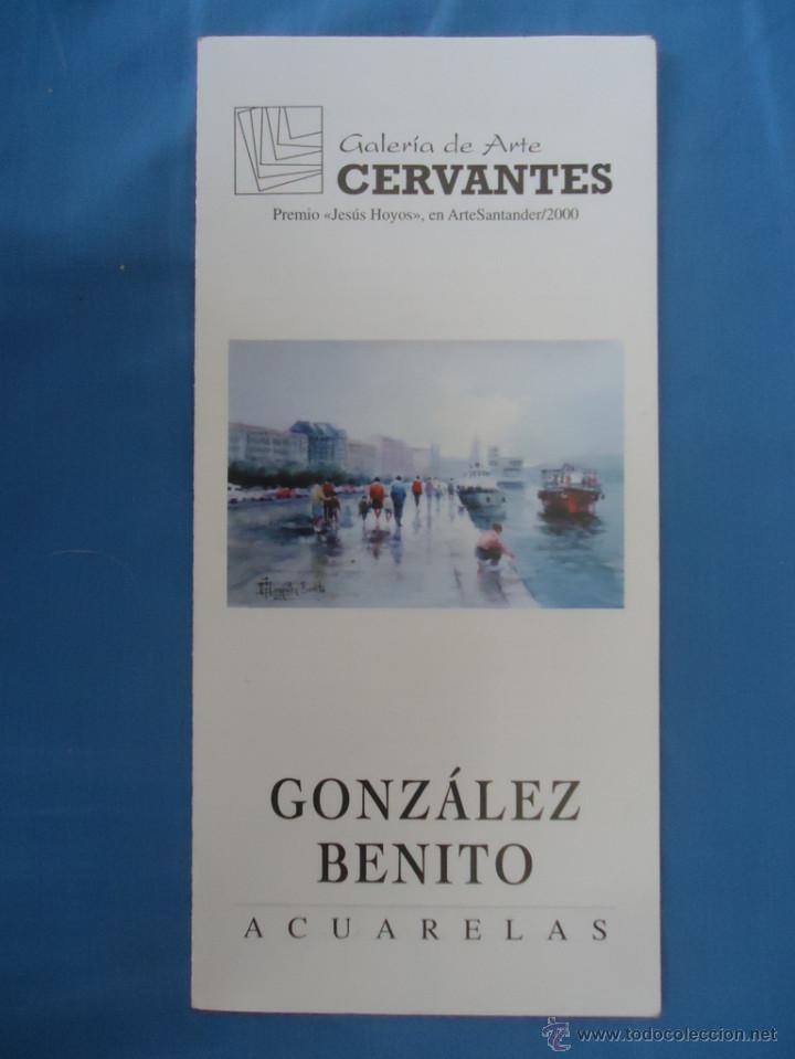 Arte: Angel Gonz&aacute;lez Benito  Galeria Cervantes 2001