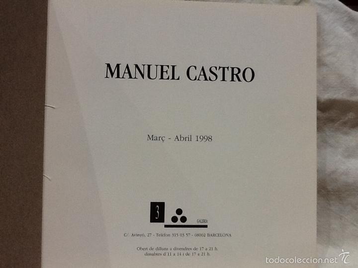 Arte: Manuel Castro, catalogo con 12 Latinas - Foto 2