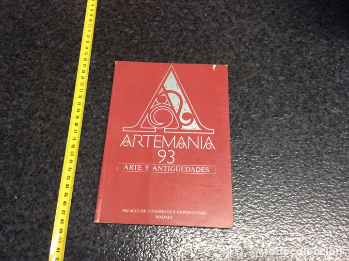 Arte: ARTEMANIA 93 - ARTE Y ANTIG&Uuml;EDADES - CATALOGO ARTE