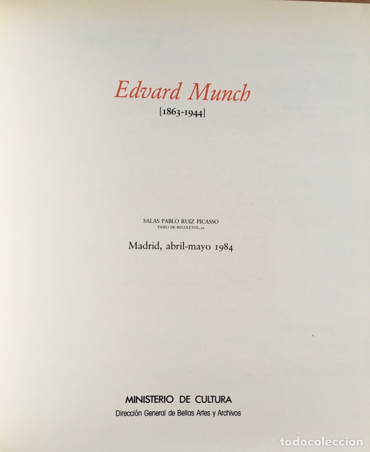 Arte: Edvard Munch. 1863-1944 - Foto 2