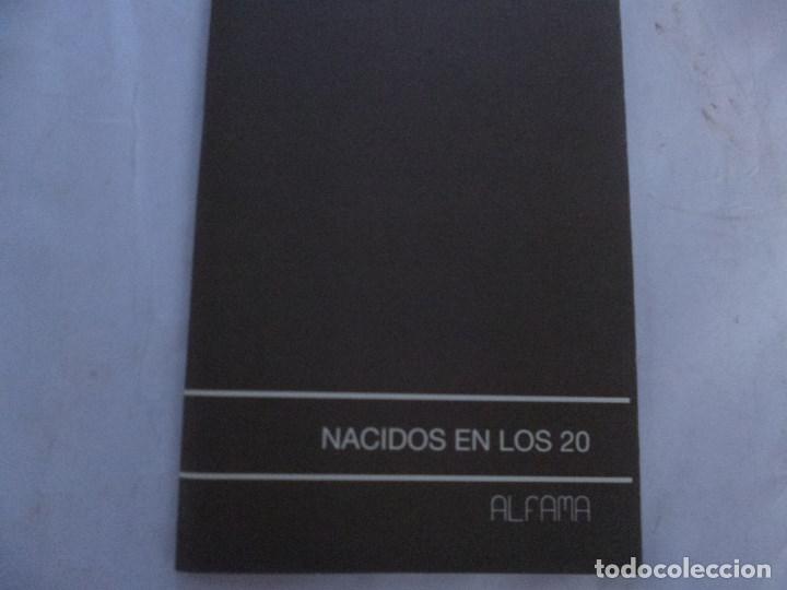 Arte: catalogo alfama nacidos en los 20