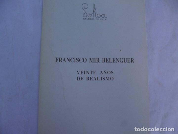 Arte: Catalogo Mir Belenguer Veinte a&ntilde;os de realismo