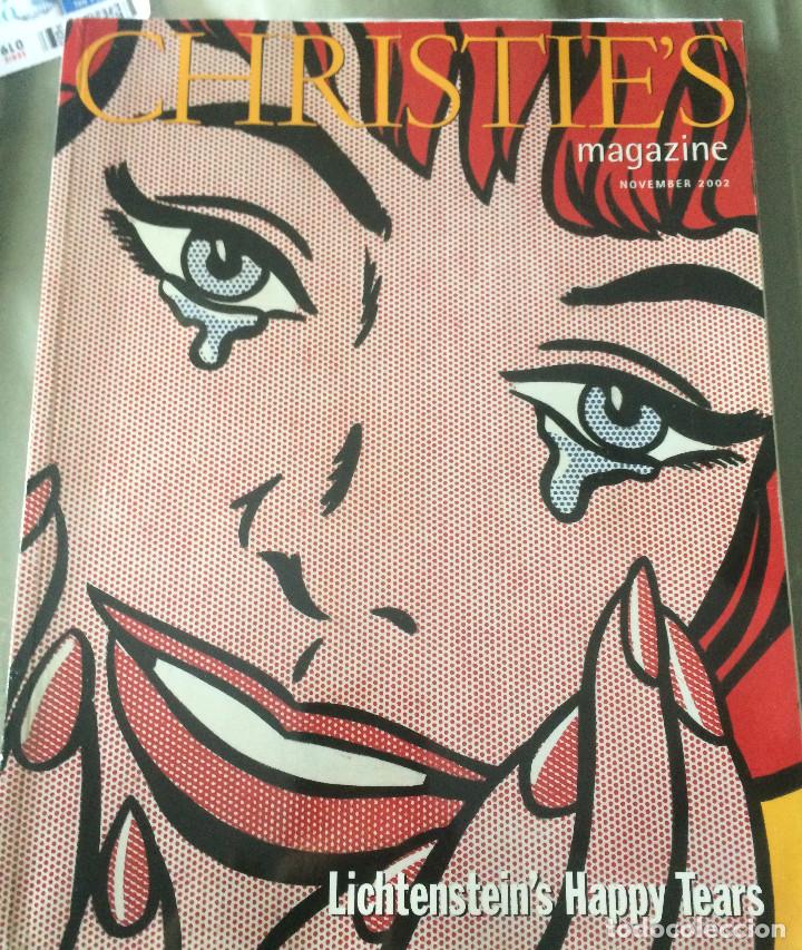 Arte: 'Christie's Magazine' Noviembre 2002. Cat&aacute;logo de arte y subastas. 218 p&aacute;ginas.